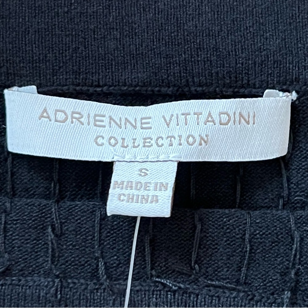 NWT Adrienne Vittadini Black Paillette Sequin Stretch Mini Skirt - Picture 8 of 12
